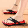 Summer Men Beach Sandals Non-Slip Outdoor Flip-Flops Color Blocking Slippers
