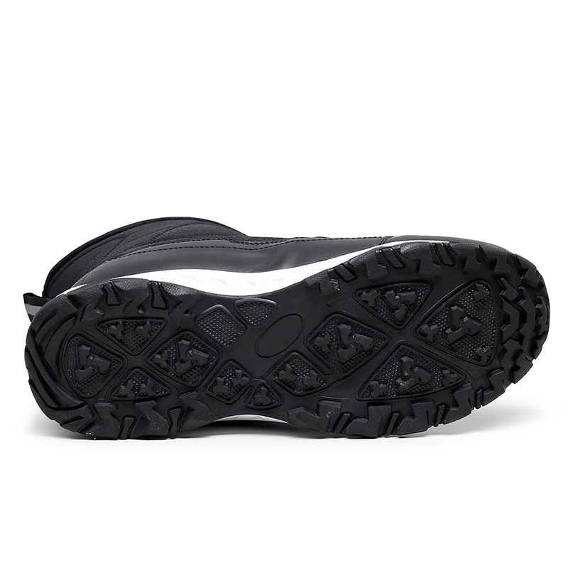 Men Autumn Winter Fashion Casual Solid Color Letter Slip On Zipper Flats Platform Shoes Snow Ankle Boots Men Autumn Winter Fashion Casual Solid Color Letter Slip On Zipper Flats Platform Shoes Snow Ankle Boots