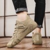Men Fashion Casual Basic All-Match Letter Lace-Up Thick-Soled Sneakers