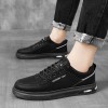 Men Fashion Casual Basic All-Match Letter Lace-Up Thick-Soled Sneakers