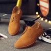 Plus Size Men Casual Frosted Leather Shoes